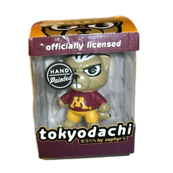 Minnesota Gophers University Mascot Tokyodachi 3 inch figure Ncaa - Picture 1 of 1